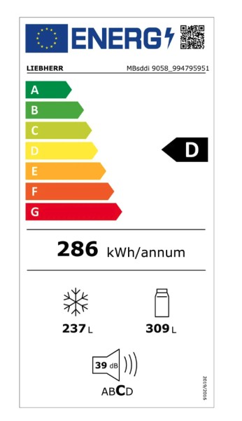 Side/Side + 3 et 4 portes Liebherr MBSDDI905820 detail 2