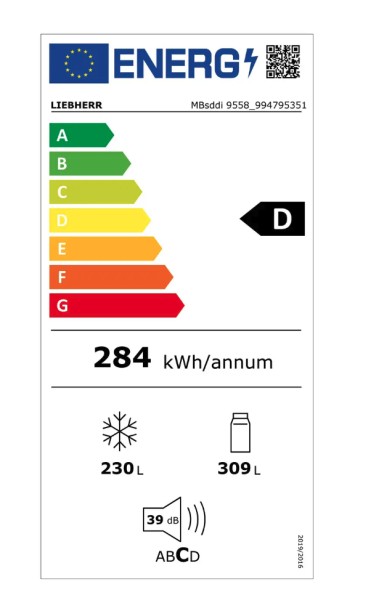 Side/Side + 3 et 4 portes Liebherr MBSDDI955820 detail 4