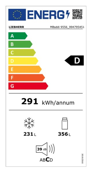 Side/Side + 3 et 4 portes Liebherr MBSDDI955620 detail 3