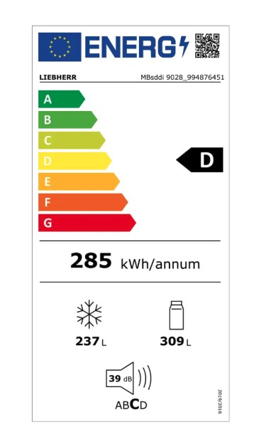 Side/Side + 3 en 4 deurs Liebherr MBSDDI902820 detail 3