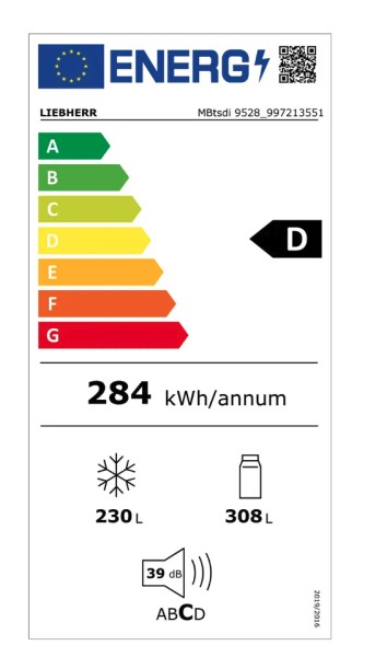 Side/Side + 3 et 4 portes Liebherr MBTSDI952820 detail 4