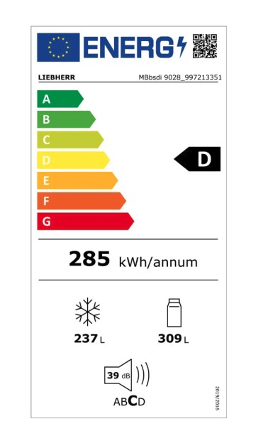 Side/Side + 3 en 4 deurs Liebherr MBBSDI902820 detail 3
