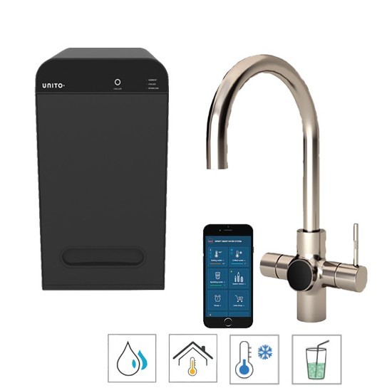 Unito Unito Sparkle Orbit C RVS vooraanzicht