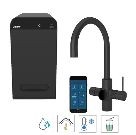 Unito Unito Sparkle Orbit C Zwart vooraanzicht