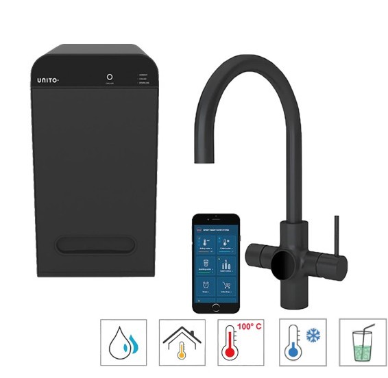 Unito Unito Infinity G3 Orbit C Zwart vooraanzicht