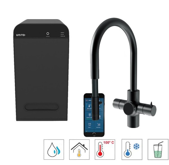 Unito Unito Infinity G3 Orbit Pullout C Zwart vooraanzicht