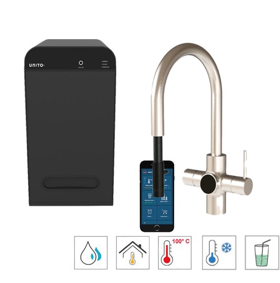 Unito Unito Infinity G3 Orbit Pullout C RVS vooraanzicht