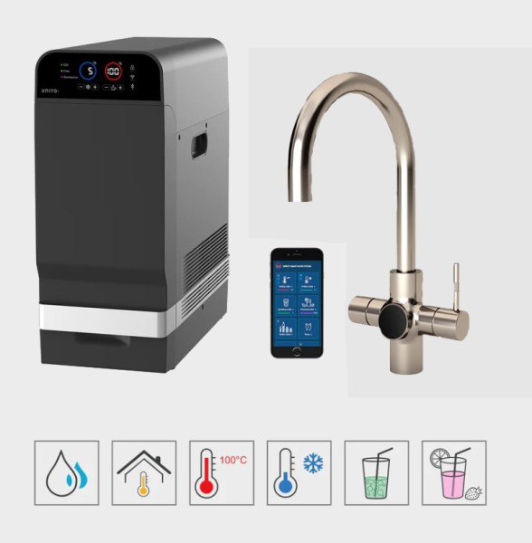 Unito Unito Infinity G3 Juice-Bar Orbit Flavor RVS vooraanzicht