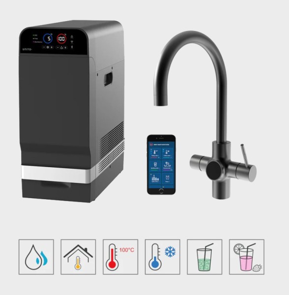 Unito Unito Infinity G3 Juice-Bar Orbit Flavor Gunmetal vooraanzicht