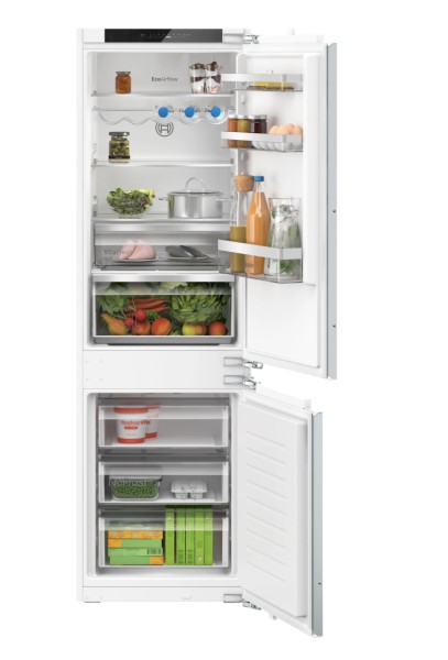 Combiné réfrigérateur/congélateur intégrable Bosch KIN86VFE0 vooraanzicht