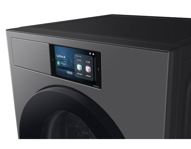 Wasmachine Samsung WF90F09C4SU3/silver detail 2