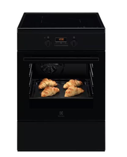 Cuisinière induction Electrolux/ gamma by AEG EKI624299K/zwart vooraanzicht
