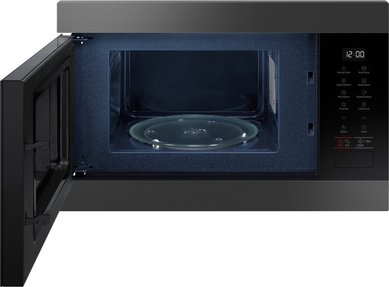Micro-ondes sans grill Samsung MS22M8274AM / ZWART Stainless Steel detail 2
