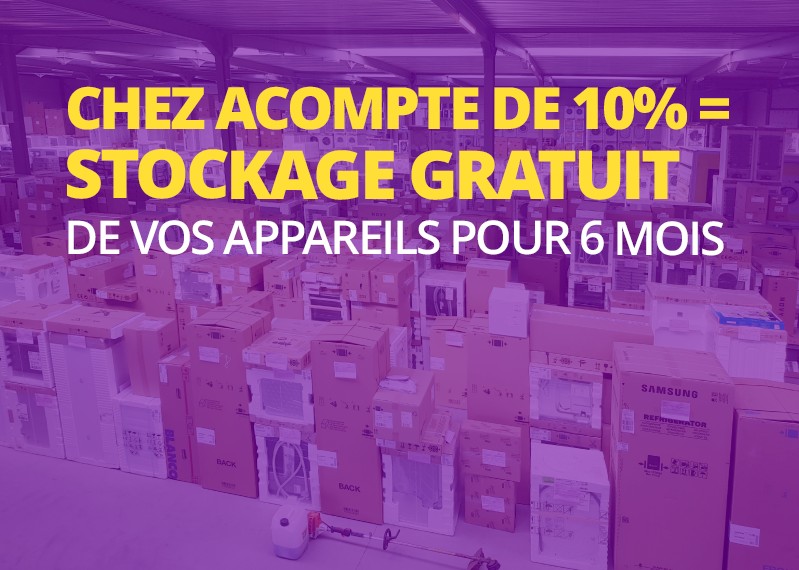 Stockage: gratuit