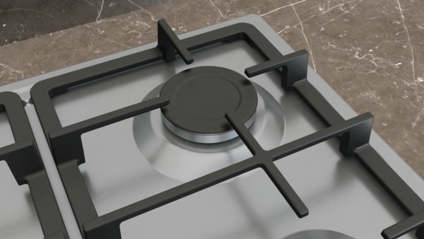 Kookplaat  gas Siemens EG6B5PK90 detail 2