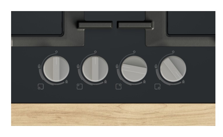 Taque de cuisson au gaz Bosch PNP6B6K40 detail 1