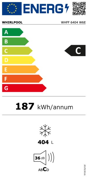 Diepvries Whirlpool WHFF6404W6E detail 4