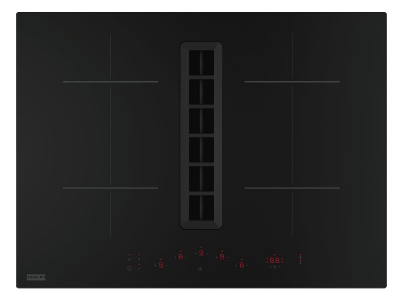 Taque de cuisson avec hotte intégrée Franke FSM70724RCRHI vooraanzicht