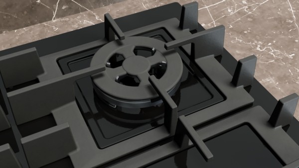 Taque de cuisson au gaz Siemens EN6B6HK40 detail 2