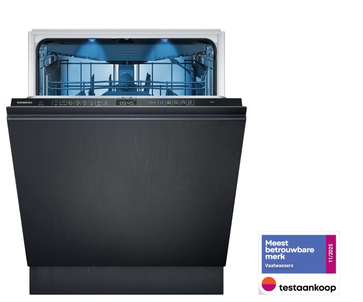 Lave-vaisselle full-intégré 60cm Siemens SN95EX12CE vooraanzicht