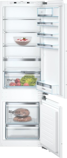 Combiné réfrigérateur/congélateur intégrable Bosch KIS87AFE0 vooraanzicht