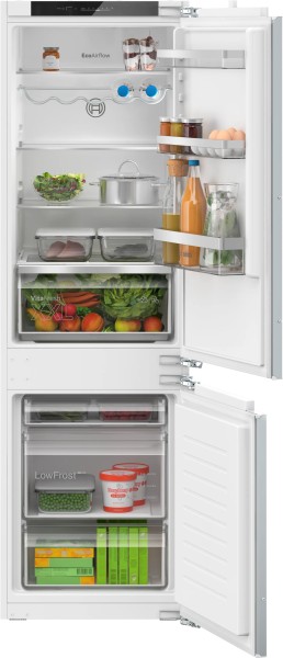 Combiné réfrigérateur/congélateur intégrable Bosch KIV86VFE1 vooraanzicht