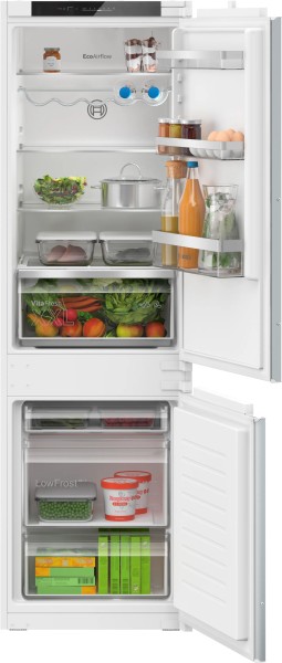 Combiné réfrigérateur/congélateur intégrable Bosch KIV86VSE0 vooraanzicht