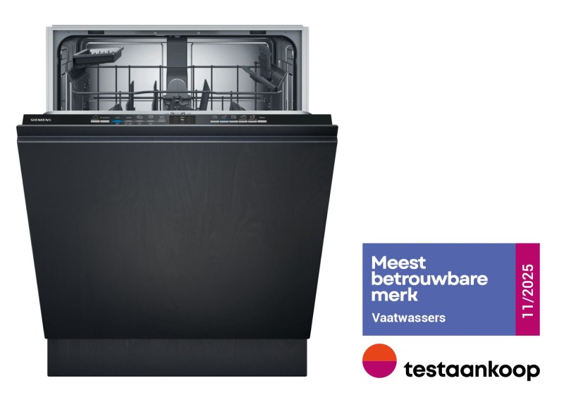 Lave-vaisselle full-intégré 60cm Siemens SX61IX13TE vooraanzicht