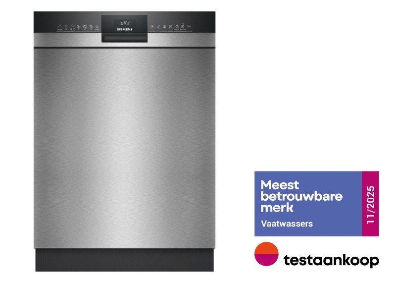 Vaatwassers onderbouw Siemens SN43ES22CE vooraanzicht
