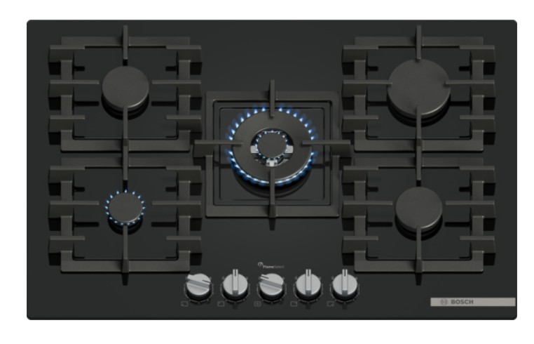 Taque de cuisson au gaz Bosch PPQ7A6I40 vooraanzicht