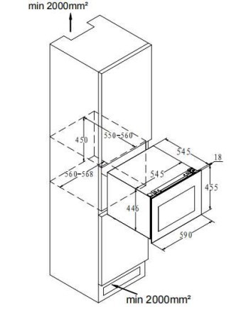 Cave à vin intégrable Frilec BERLINWSP-24-012 detail 5