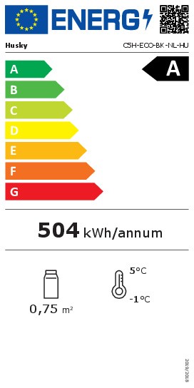 Refroidisseur à boisons/ porte vitrée ou pleine HUSKY C5H-ECO-BK-NL-HU detail 3