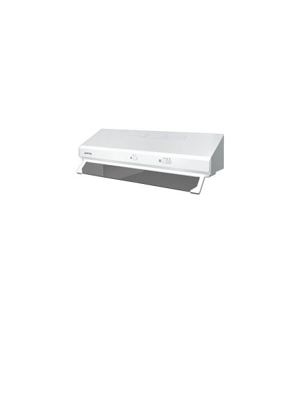 Dampkap onderbouw Smeg KSEC61BE3/.wit vooraanzicht