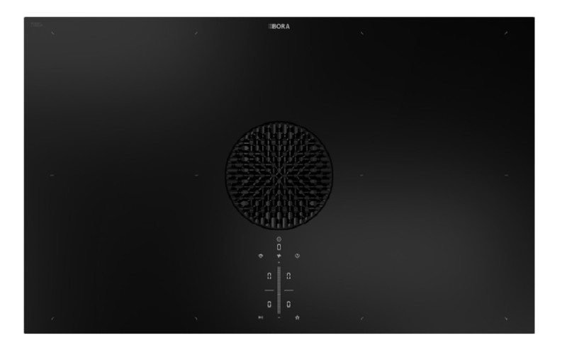 Taque de cuisson avec hotte intégrée Bora PUXU2R vooraanzicht