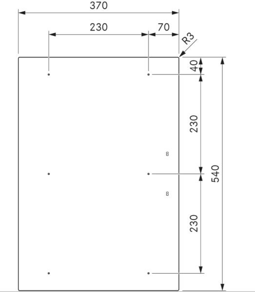 Kookplaat klein/domino Bora PKFI3 detail 2