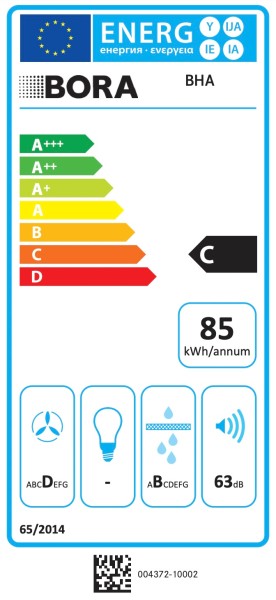 Taque de cuisson avec hotte intégrée Bora BHA detail 3