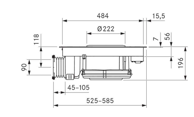Taque de cuisson avec hotte intégrée Bora BHU detail 2