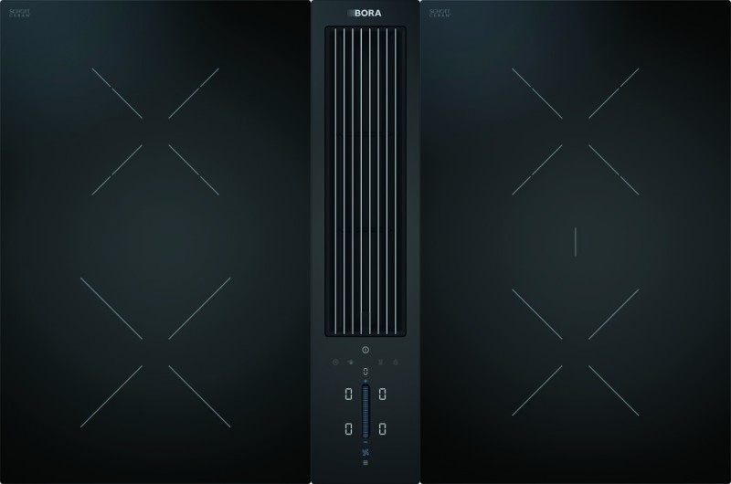 Taque de cuisson avec hotte intégrée Bora CKA2HB vooraanzicht