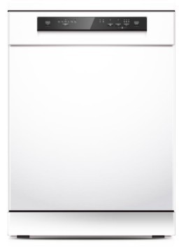 Lave-vaisselle pose libre Everglades EVDW61450BW vooraanzicht