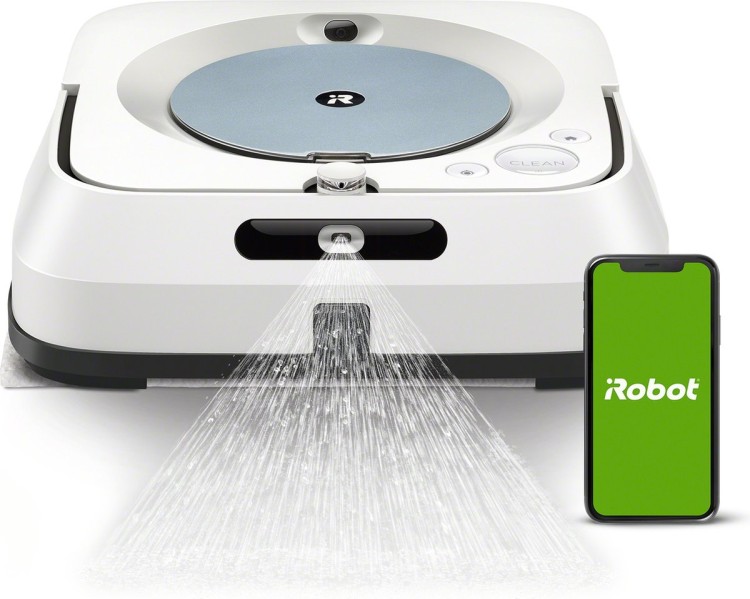 Robotstofzuigers Roomba BRAAVA JET M6134 vooraanzicht
