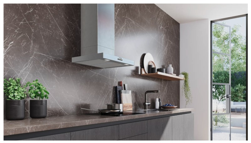 Dampkap wand/schouw Siemens LC65BCC30 detail 2