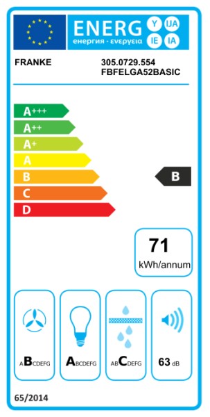 Hotte groupe aspirant Franke FBFEA52INOX detail 6