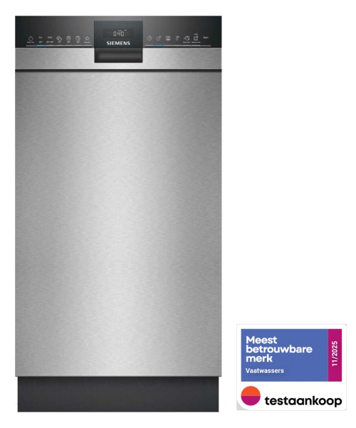 Vaatwassers onderbouw Siemens SR43ES24ME/-- vooraanzicht
