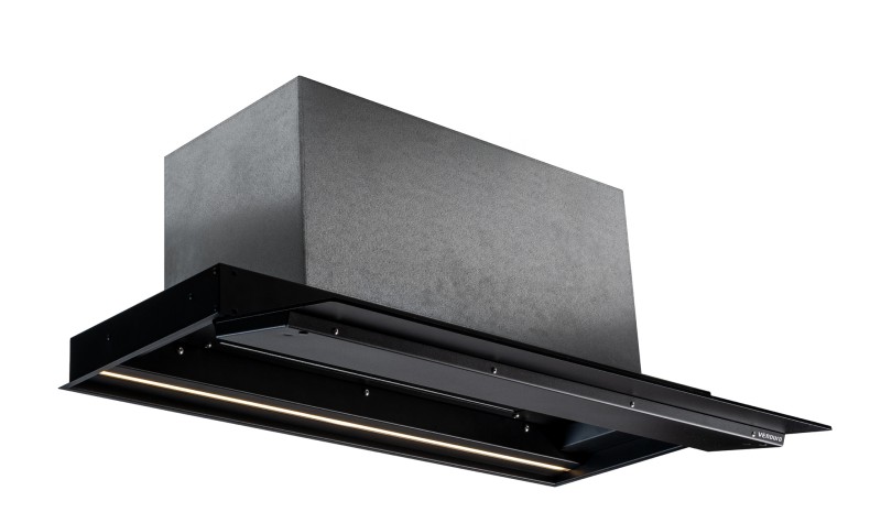 Dampkap inbouwgroep Venduro FA80ZWART detail 2