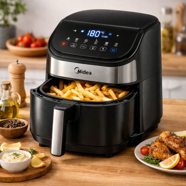 Friteuse à air chaud Midea MAD45000ADK vooraanzicht