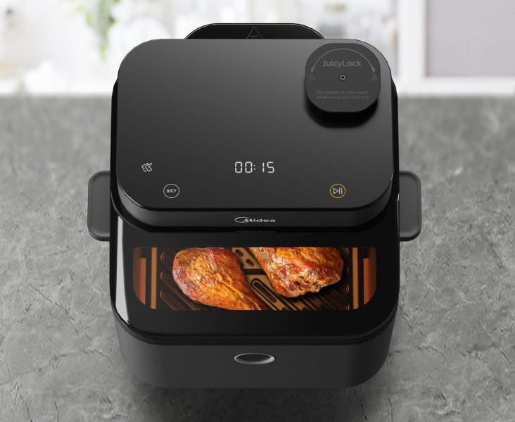 Airfryer Midea MF-CY75C2 vooraanzicht