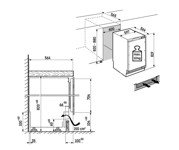 Wijnkast Liebherr UWPRI367220 detail 2