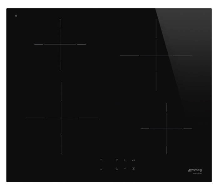 Taque de cuisson induction Smeg SI2641DL vooraanzicht
