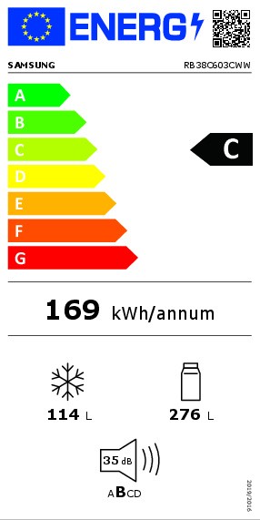 Koelvriescombinatie Samsung RB38C603CWW detail 4