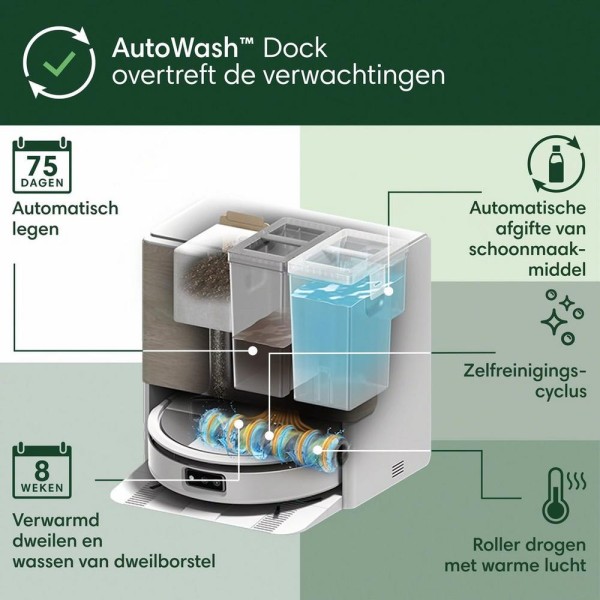 Robotstofzuigers Roomba iRobot Max 705 Combo+ (X185240) / Wit detail 4